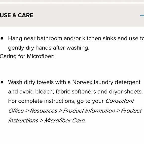 Norwex Chenille Butterfly Limited Edition Towel NWT - Picture 5 of 10